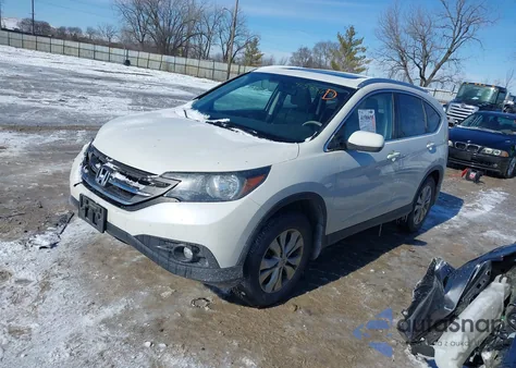 2013 Honda Cr-V Ex-L из США, поврежденный, VIN 5J6RM4H77DL088029